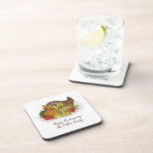 コルヌコピア収穫 コースター (右側)