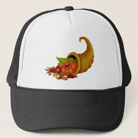 コルヌコピア感謝祭帽 キャップ (正面)