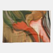 コルヌコピア抽象芸術アート キッチンタオル (横)