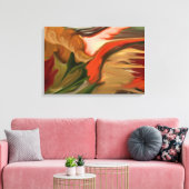 コルヌコピア抽象芸術アート キャンバスプリント (インサイチュ (リビング))