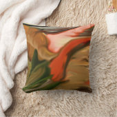 コルヌコピア抽象芸術アート クッション (ブランケット)