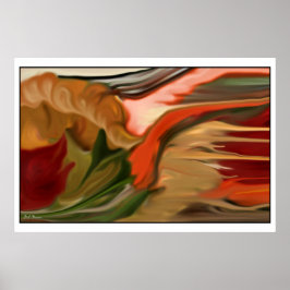 コルヌコピア抽象芸術アート ポスター