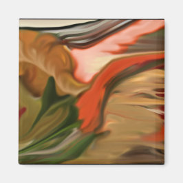 コルヌコピア抽象芸術アート マグネット