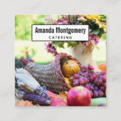 コルヌコピア秋ハーベストシェフテーブル スクエア名刺 (正面)