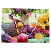 コルヌコピア秋ハーベストシェフテーブル ラージペーパーバッグ (裏面)