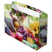 コルヌコピア秋ハーベストシェフテーブル ラージペーパーバッグ (裏面アングル)