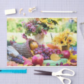 コルヌコピア秋ハーベストシェフテーブル 薄葉紙 (クラフト)