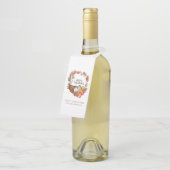 コルヌコピア秋ボタニカル感謝祭 ボトルネックタグ (アングル)