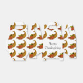 コルヌコピア/豊穣の角の幸せな感謝祭 フェイバーボックス (折り畳みなし)