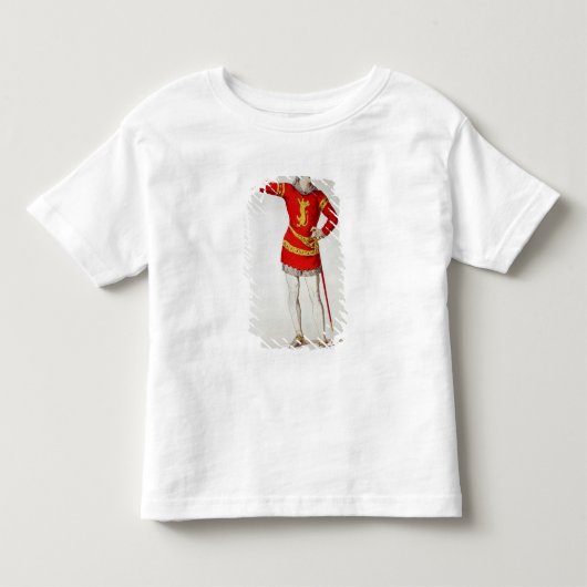 コルネイユの「Le Cid'からのロドリゴ、 トドラーTシャツ (正面)