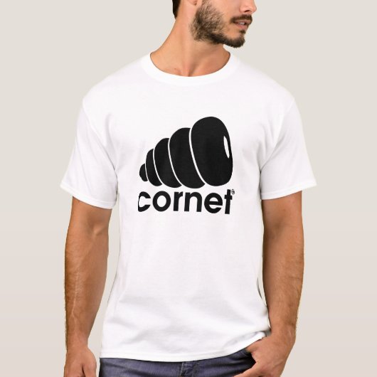 コルネットはパロディを遊ばします Tシャツ (正面)