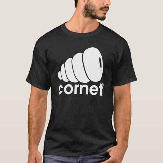 コルネットはパロディを遊ばします Tシャツ (正面)