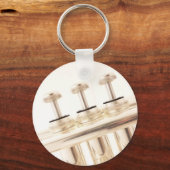 コルネットバルブキーチェーン キーホルダー (正面)