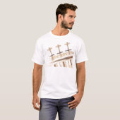 コルネット弁のTシャツ Tシャツ (正面フル)