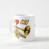 コルネット愛 コーヒーマグカップ (正面左)