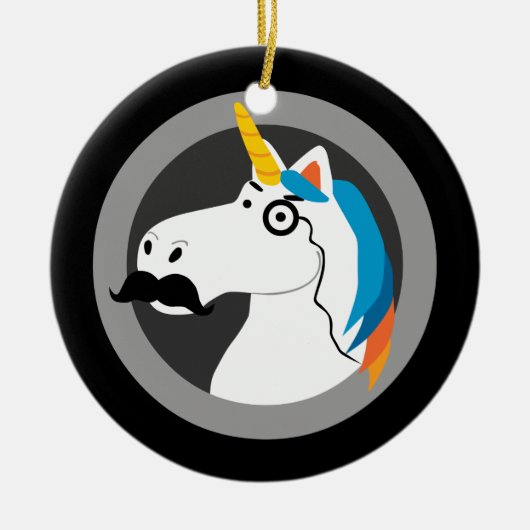 コルネリアス男爵 セラミックオーナメント (正面)