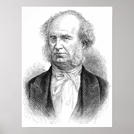 コルネリアス・バンダービルト、c.1877 ポスター (正面)