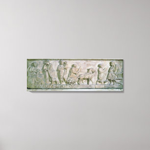 コルネリウス・スタティウスの石棺 キャンバスプリント