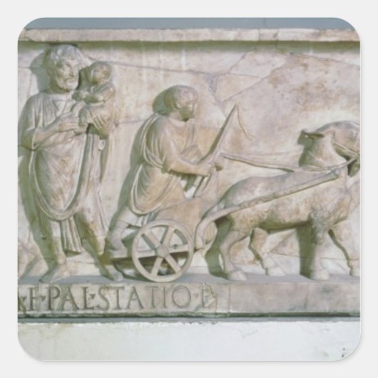 コルネリウス・スタティウスの石棺 スクエアシール (正面)