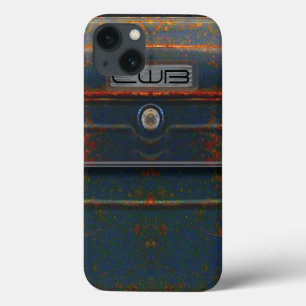 コルネルの険しい錆のモノグラム iPhone 13ケース