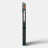 コルネルの険しい錆のモノグラム Case-Mate iPhoneケース (裏面 / 左)