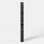 コルネルの険しい錆のモノグラム iPhoneケース (右側面)