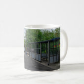 コルネ鉄道駅 (ランカシャー) コーヒーマグカップ (正面右)