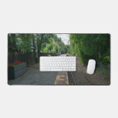 コルネ鉄道駅 (ランカシャー) デスクマット (キーボード&マウス)