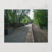 コルネ鉄道駅 (ランカシャー) ポストカード (正面)
