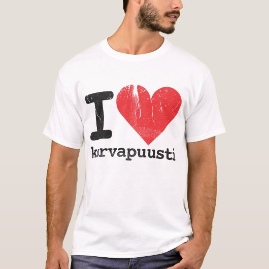 コルバプースティが大好き Tシャツ (正面)