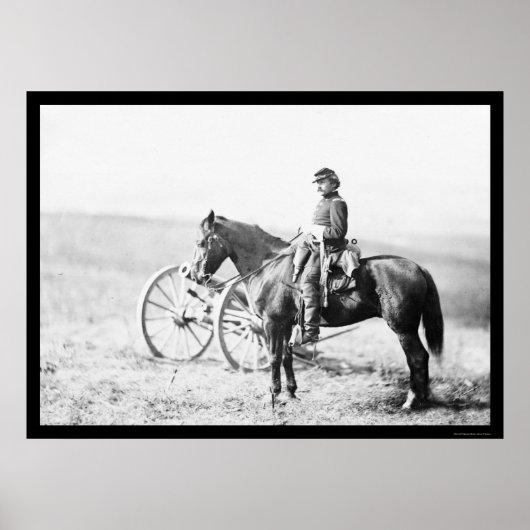 コルバーン中佐1862年 ポスター (正面)