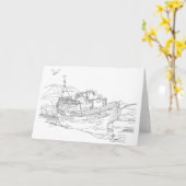 コルパック難破船スコットランド カード (黄色い花)