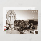 コルフのはがき ポストカード (正面/裏面)