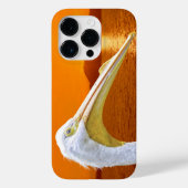 コルフのアメリカの白いペリカンの夕日 Case-Mate iPhoneケース (裏面)