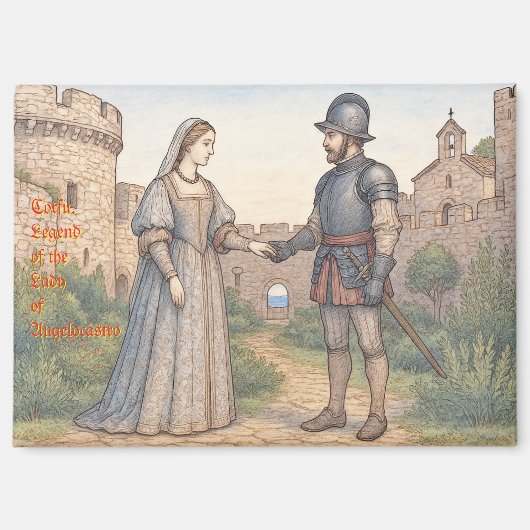 コルフの伝説 マグネット (正面)