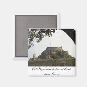 コルフの古い要塞 マグネット (正面/裏面)