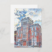 コルファックス市営建物 サンキューカード (正面/裏面)