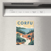 コルフギリシャ旅行 マグネット (インサイチュ (食洗機))