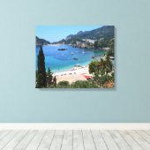 コルフギリシャ，パレオカストリッサ キャンバスプリント (インサイチュ (ウッドフロア))