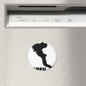 コルフコルフギリシャ島 マグネット (インサイチュ (食洗機))