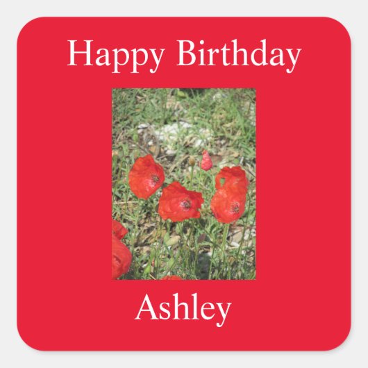 コルフレッドポピースシール スクエアシール (正面)