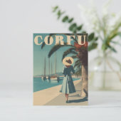 コルフヴィンテージ旅行 ポストカード (スタンド正面)