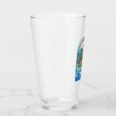 コルフー ギリシャ 旅行 アート エンブレム タンブラーグラス (右)