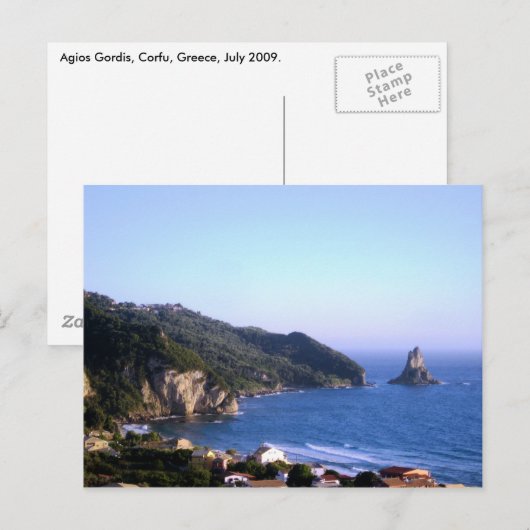 コルフ島 ポストカード (正面/裏面)