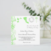 コルフ結婚式招待状 招待状 (スタンド正面)