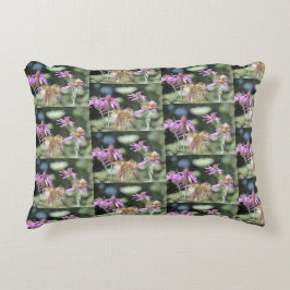コルフ薄紫ワイルドフラワーアクセント アクセントクッション