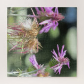 コルフ薄紫ワイルドフラワージグソーパズル ジグソーパズル (横)