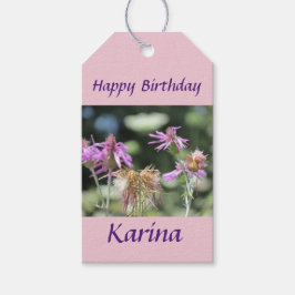 コルフ薄紫野草 ギフトタグ