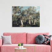 コルフ、オリーブ1912年 キャンバスプリント (インサイチュ (リビング))