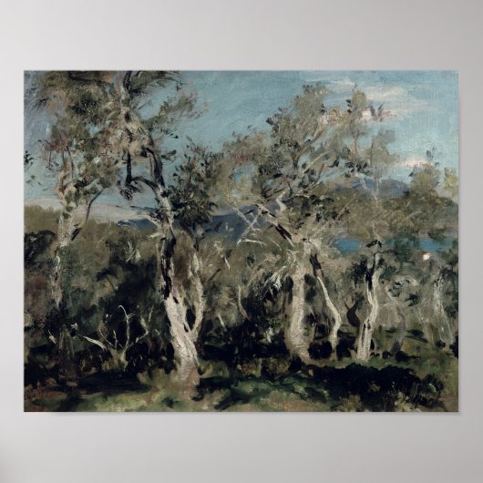 コルフ、オリーブ1912年 ポスター (正面)